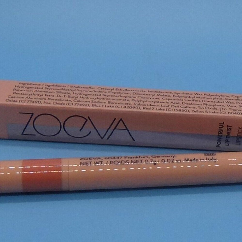 Zoeva Powerful Lip Twist Lipstick 0.7g in Hestia -FULL SIZE (0.02 oz) New in Box